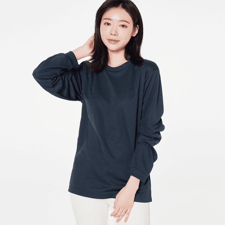 글리머 드라이 라운드 롱슬리브 - 1